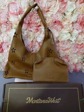 Montana West Hobo Bag Slouchy Soft Shoulder Handbags Tote with Pouch